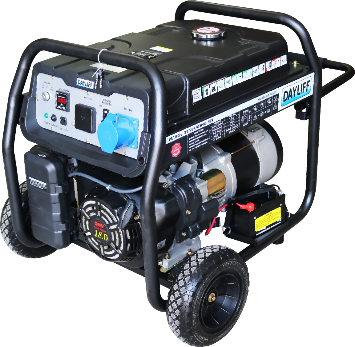 Dayliff DG9000PT 6.5kVA Petrol Generator