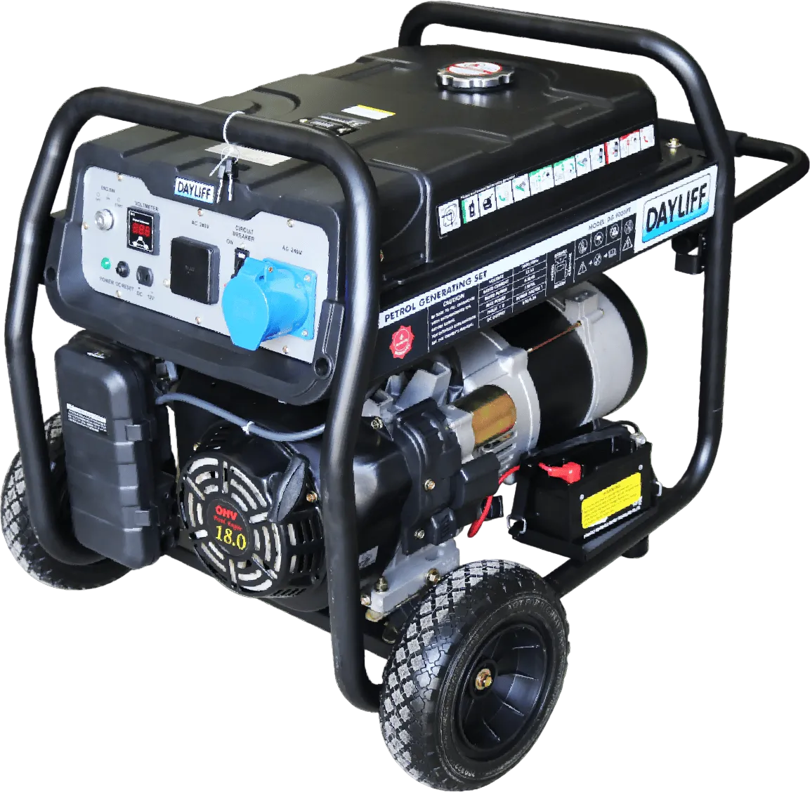 Dayliff DG9000PT 6.5kVA Petrol Generator