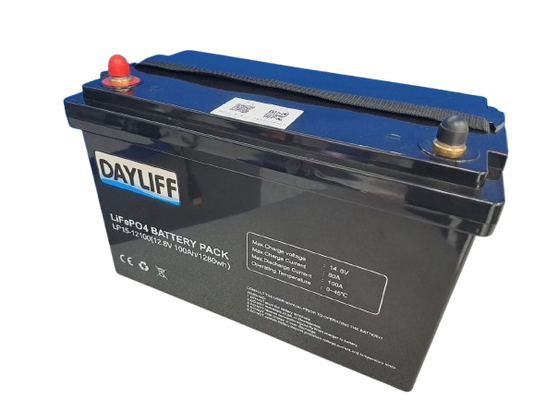 DAYLIFF DLIP 2.6KWH 100AH 24V LITHIUM ION BATTERY - FREE STANDING