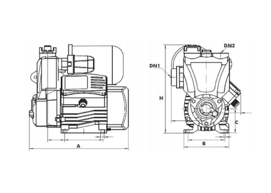Dayliff DDPA 65A 0.3kW Peripheral Pump