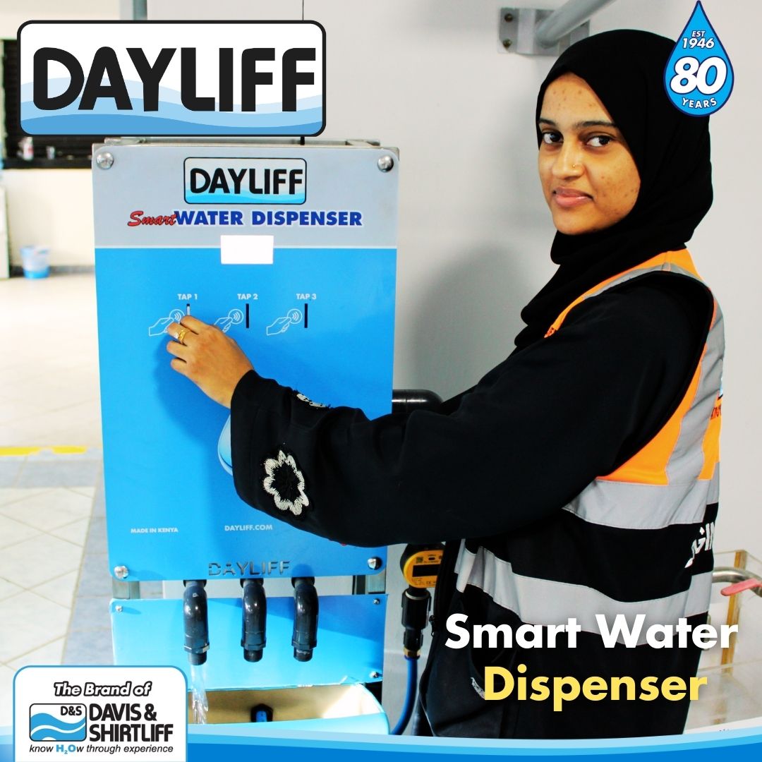 Dayliff Smart Water Dispenser - 3 Tap C/W 10 Tags