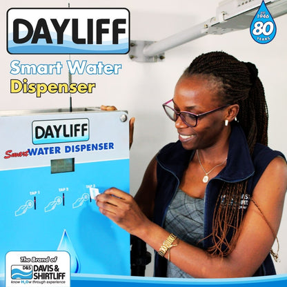 Dayliff Smart Water Dispenser - 3 Tap C/W 10 Tags