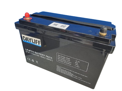 DAYLIFF DLIP 2.6KWH 100AH 24V LITHIUM ION BATTERY - FREE STANDING
