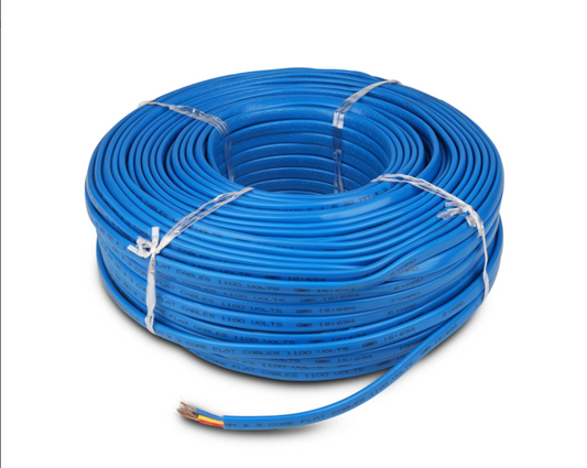 6MM2X4 STD PVC FLAT SUBMERSIBLE DROP CABLE