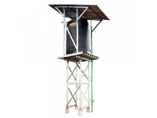 SunTower 2.4m with 3000l tank