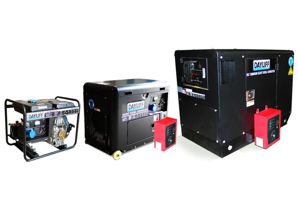DAYLIFF DG8000DT 7.5KVA 3PH OPEN GENERATOR