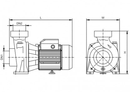 DAYLIFF DHF200 1.5KW 1PH PUMP