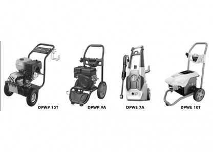 DAYLIFF DPWE7AX 140BAR 1.8KW ELECTRIC PRESSURE WASHER