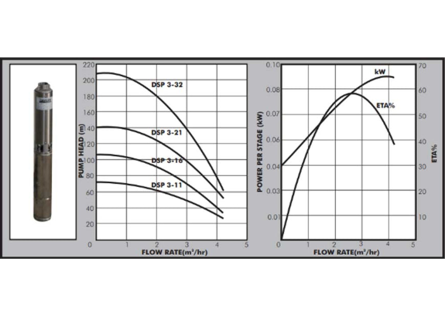 DAYLIFF DSP3-21 1.5kW PUMP END