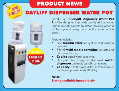 Dayliff Dispenser Mineral Water Pot