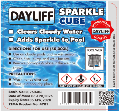 Dayliff Sparkle Cubes (p/no GEL)